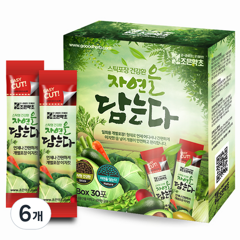 조은약초 프리미엄 삼백초환 스틱, 6개, 90g