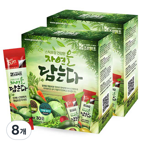 굿허브 조은약초 자연을 담는다 스틱형 삼백초환, 8개, 90g