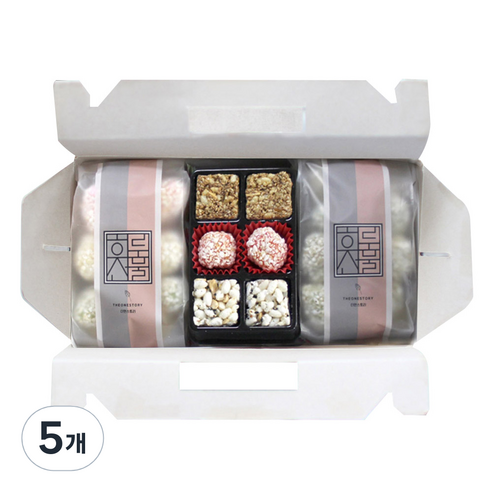 해담한과 혼합찹쌀유과 소소세트, 250g, 5개