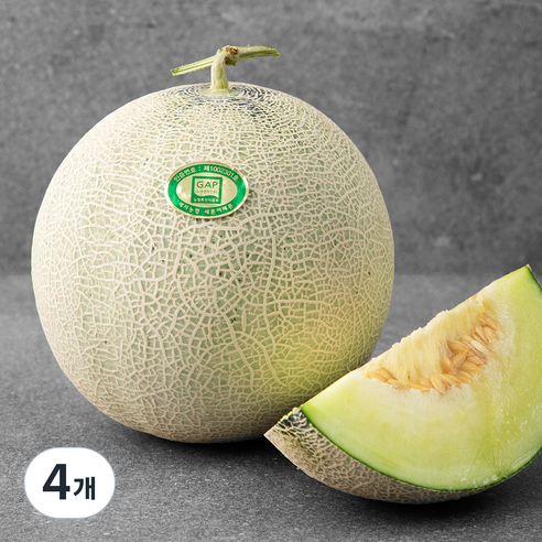 GAP 인증 나주 세지메론, 1.6kg, 4개