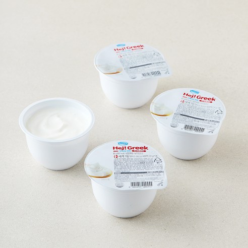 [로켓프레시] 덴마크 동원 하이 그릭요거트 고단백 무가당 플레인, 80g, 4개