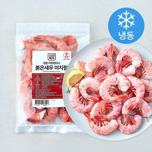 [로켓프레시] 신선작 아르헨티나산 붉은새우 이지필 왕특대 (냉동), 1개, 500g