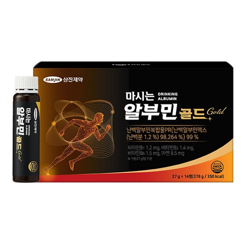 삼진제약 마시는 알부민 골드 14p