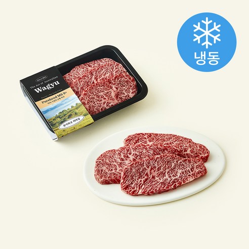 [로켓프레시] 하이마블 호주산 Purebred MS 9+ 와규 치마살 구이용 (냉동), 200g, 1개