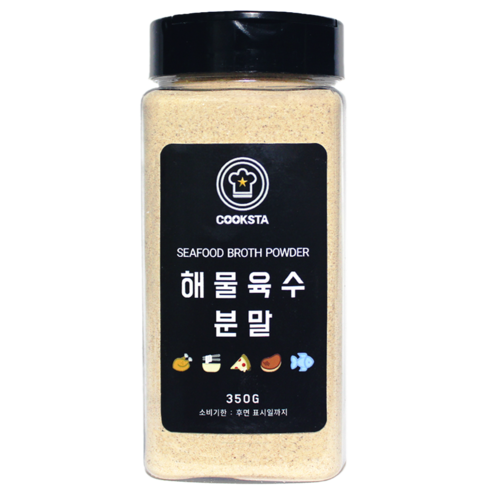 [쿡스타] 해물육수분말 - 라면/찌개/탕에 시원 칼칼한 해물 육수 맛