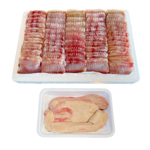 [흑산도직송] 흑산도홍어 날개살만 500g (3~5인) 홍어애포함 국내산 삭힌홍어 생산자직거래, 1개, 날개회만 500g 안삭힘