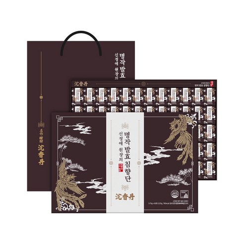 신정애 명작 발효 침향단, 1박스, 60회분