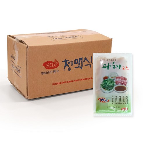 청맥식품 파채소스 20g 파무침 증정용 업소용 고깃집소스
