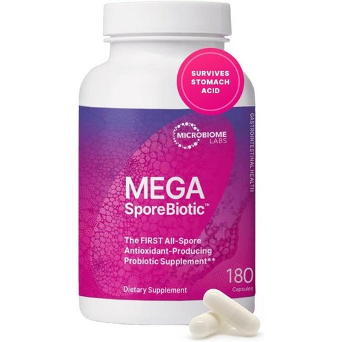 마이크로바이옴랩스 메가 스포어바이오틱 Mega SporeBiotic 180캡슐
