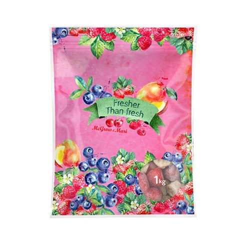 맥그로우앤마리 냉동 딸기바나나, 1개, 3kg