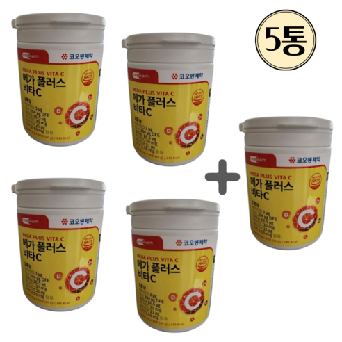 코오롱제약 메가 플러스 비타C 30포 비타민D 엽산 셀레늄 비타민C 비타민K 아연