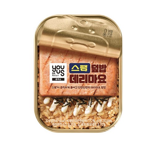 스팸데리마요덮밥 324g x 4개