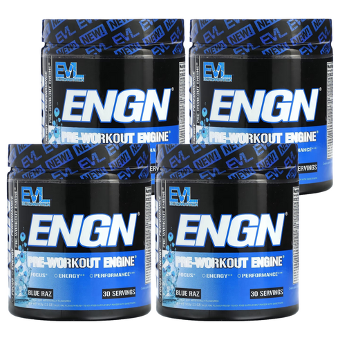 EVLUTIONNUTRITION ENGN 프리-워크아웃 엔진 블루 라즈 맛