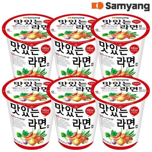 삼양 맛있는라면 컵라면 소컵 65g
