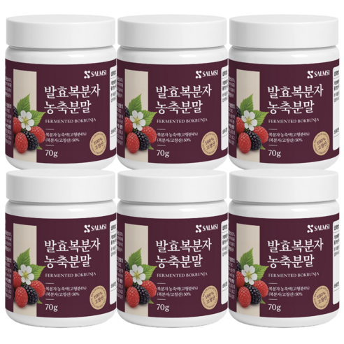 고창 복분자 가루 분말 2개 복분자 발효 농축 고창산