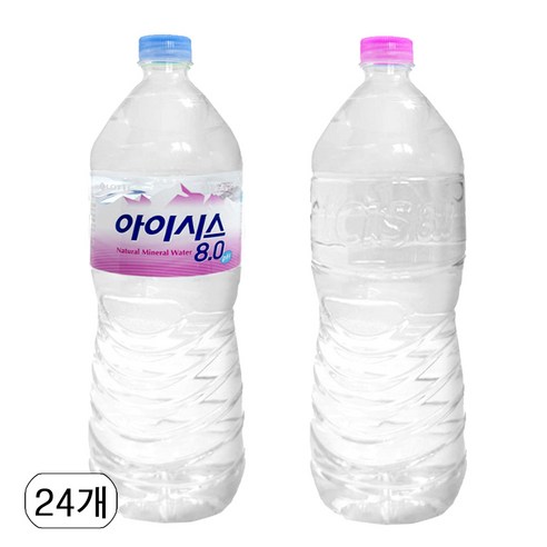 아이시스 생수 2L 6개 4세트 (24개) 천연암반수