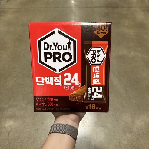 닥터유 프로 단백질바 70g X 16개입 코스트코, 1.12kg, 2개