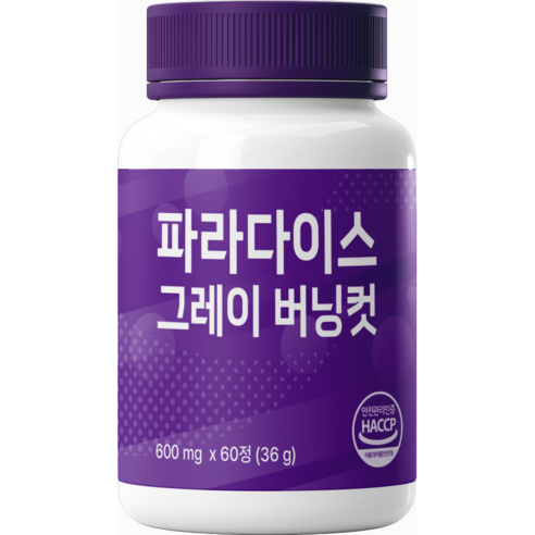 파라다이스그레이 버닝컷 브로콜리 추출물, 3개, 60정