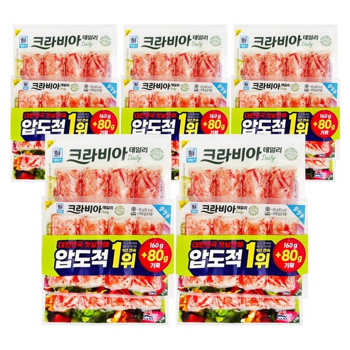 대림 크라비아 데일리, 5개, 240g