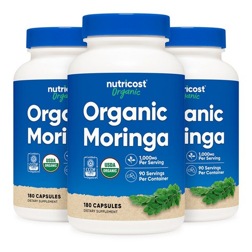 뉴트리코스트 Moringa 모링가 1000mg 180캡슐