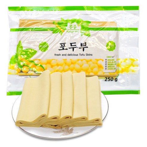 천미방 중국식품 냉장 건두부 250g 국내제조 마라탕 훠궈재료