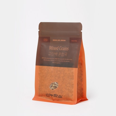 고단백 혼합곡 | 잡곡밥 잡곡쌀 저속노화 고단백식단, 300g, 1개