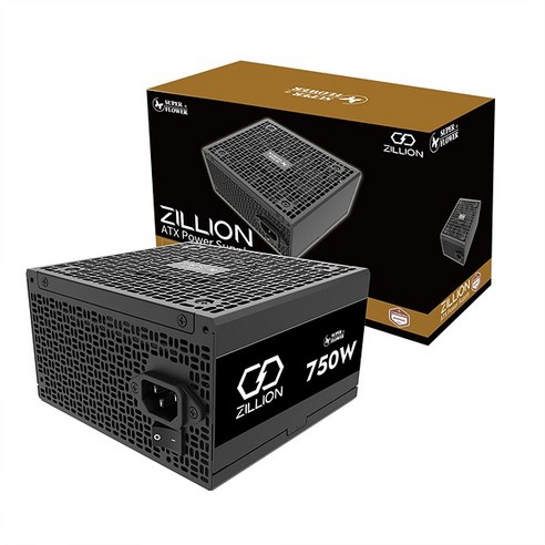 [SuperFlower] SF-750Z12DB ZIllion DB ETA Sliver ATX3.1 750W [블랙]
