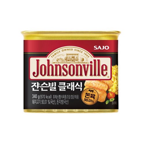 쟌슨빌 사조 클래식, 340g, 3개