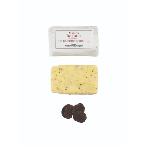 Le Beurre Bordier 보르디에 프랑스 블랙 트러플 버터 묶음세트, 6개, 125g