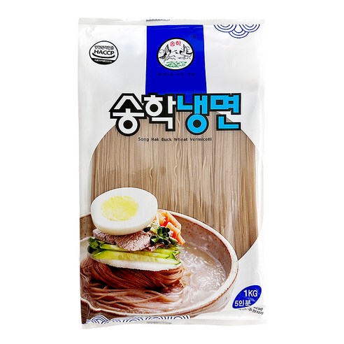 [송학식품] 송학냉면 1kg (5~6인분) _ 냉면