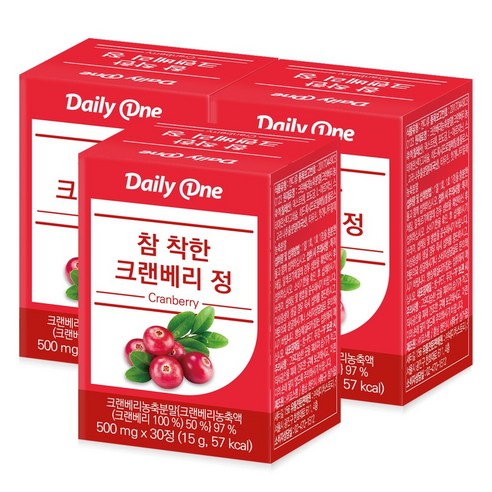 데일리원 참 착한 크랜베리 정