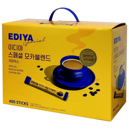 이디야 스페셜 모카블렌드 커피믹스, 11.5g, 400개입, 1개