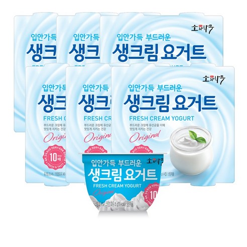 동원 소와나무 생크림 요거트 680g (8입)x3개 무료배송