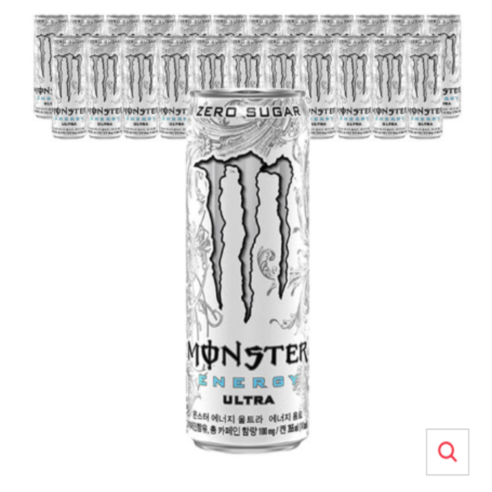 몬스터 에너지 울트라, 355ml, 24개