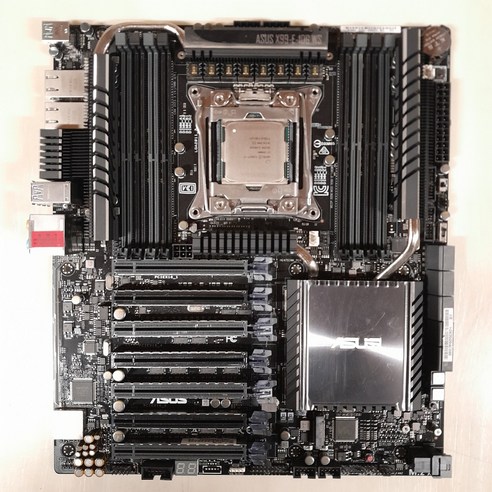 중고메인보드 ASUS X99-E-10G WS+CPU I7-6900K(서버/워크스테이션최적), ASUS X99-E-10G WS