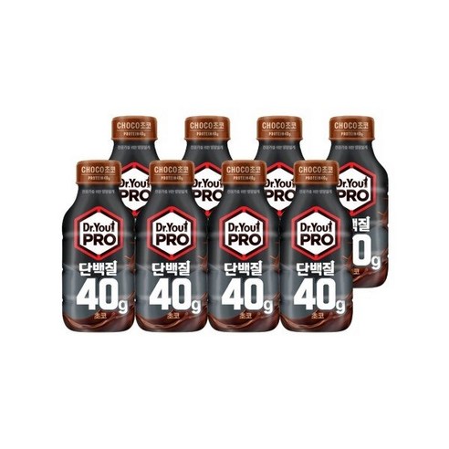 오리온 닥터유 프로 단백질 드링크 40g 초코 350ml, 350ml