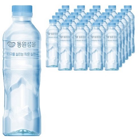 동원샘물 무라벨