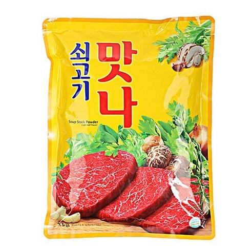 쇠고기맛나2kg/청정원, 2kg, 3개