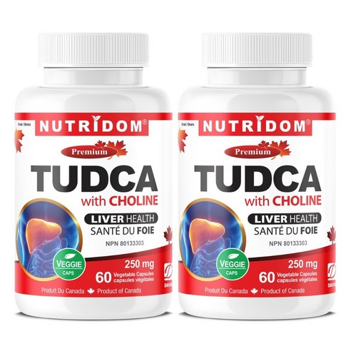 뉴트리돔 투드카 TUDCA 250mg 60베지캡슐, 2개, 60정