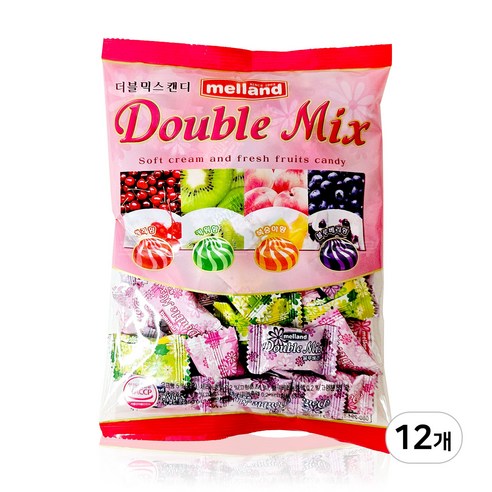 멜랜드 더블믹스 캔디, 250g, 12개