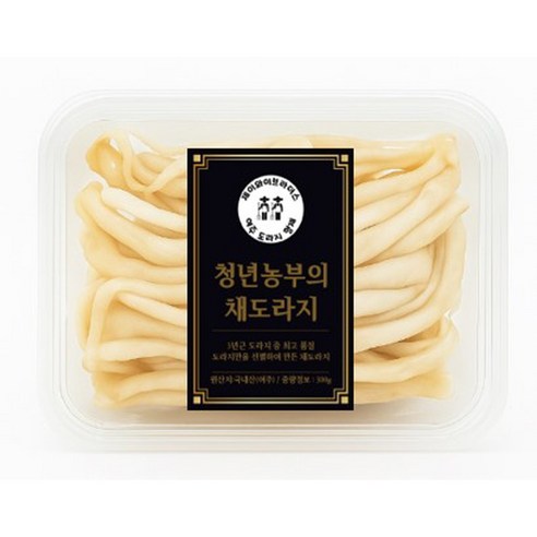 국산 깐 도라지채 채도라지 나물용 도라지