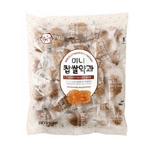 담미정 미니 찹쌀약과