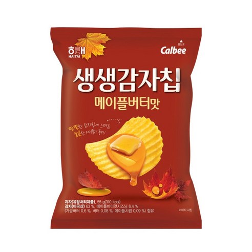 생생감자칩 메이플버터맛