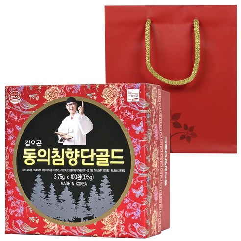 김오곤 동의침향단골드 3.75g x 100환