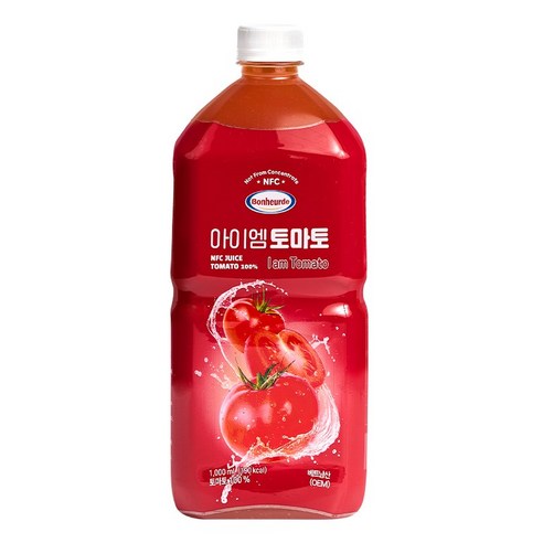 보넬드 아이엠 토마토주스 100% NFC 착즙주스, 1개, 1L