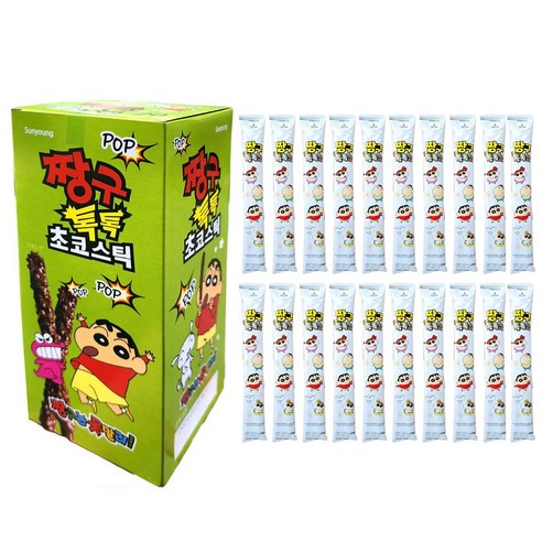 짱구 톡톡 초코스틱 360g 막대과자