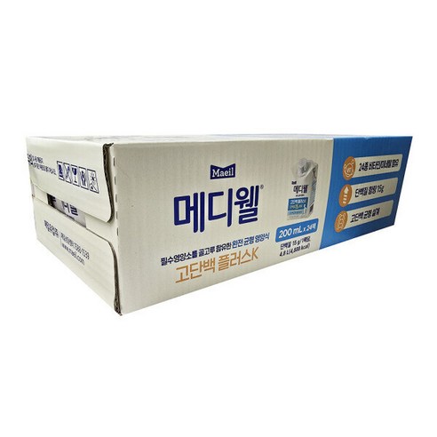 메디웰 고단백 플러스, 200ml, 15개