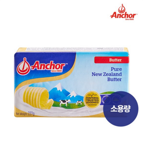 앵커버터 227g 1개 (무가염 - 나트륨 함유제품), 1개, 227g