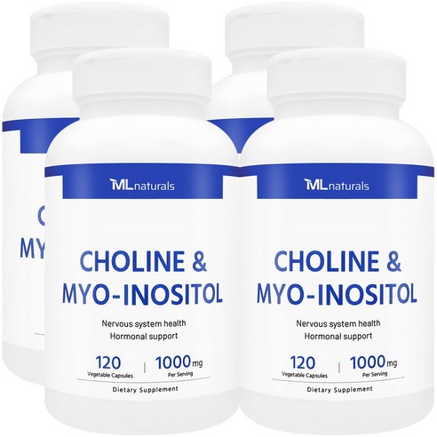 [미국빠른직구] 신제품 마이라이프 내추럴스 콜린 & 미오-이노시톨 1000mg