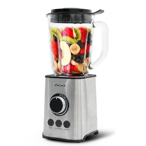 신일 유리믹서기 1.5L 얼음 가정용 미니 블랜더 소형믹서기, SMX-SH350